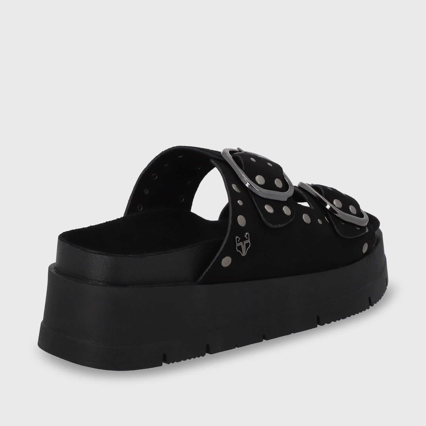 Sandalia Plataforma Negra Mujer 55230 - Gotta Perú