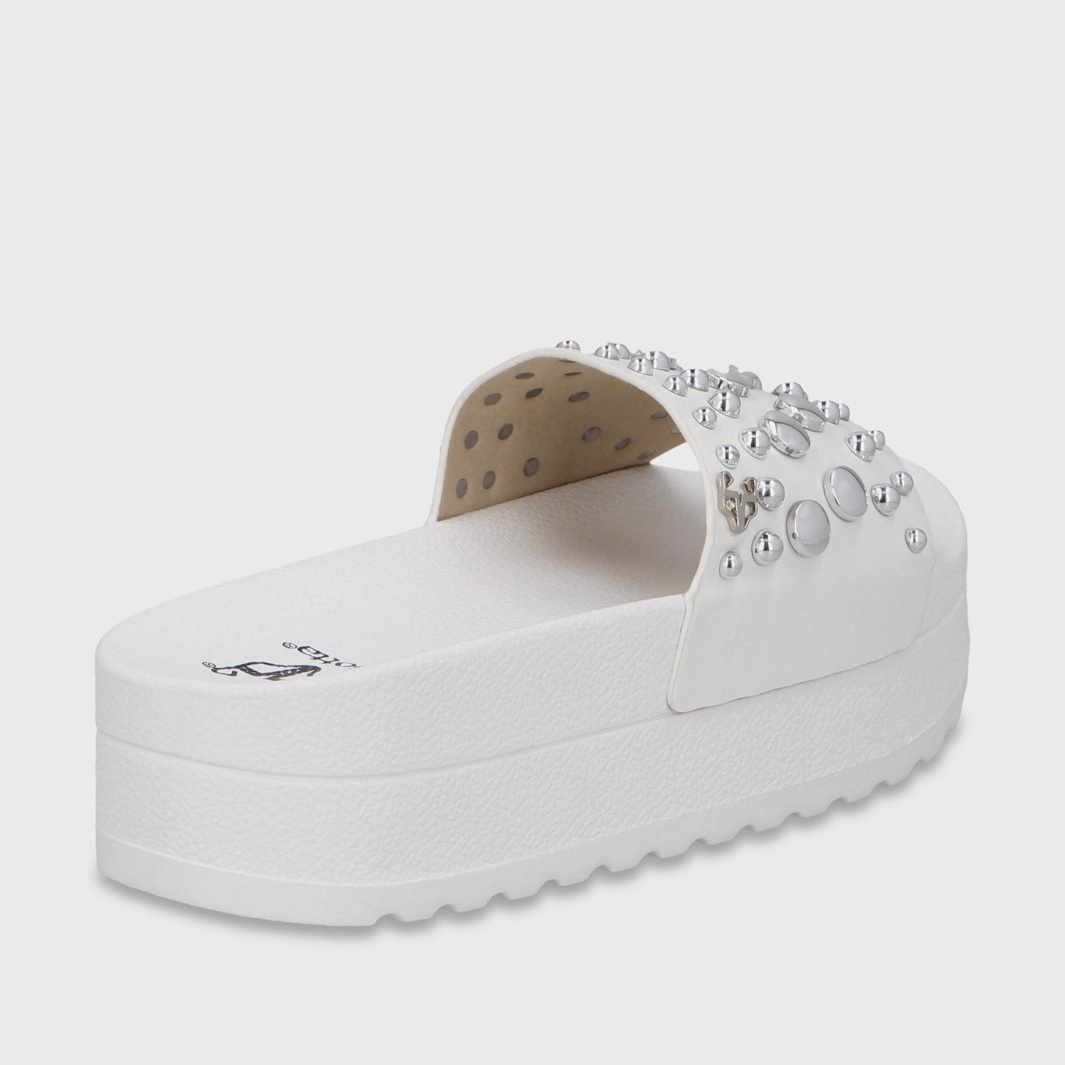 Sandalia Plataforma Negra Mujer 64020 - Gotta Perú