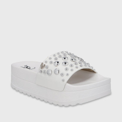 Sandalia Plataforma Negra Mujer 64020 - Gotta Perú