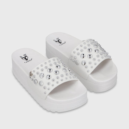 Sandalia Plataforma Negra Mujer 64020 - Gotta Perú