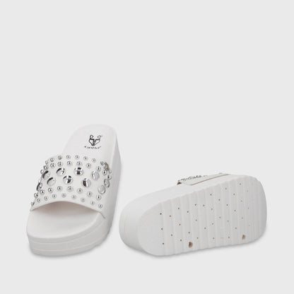 Sandalia Plataforma Negra Mujer 64020 - Gotta Perú