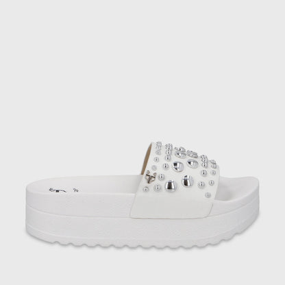 Sandalia Plataforma Negra Mujer 64020 - Gotta Perú