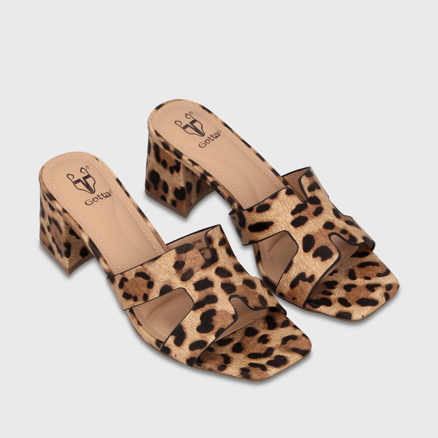 Sandalia Taco Negra Mujer 64030 - Gotta Perú