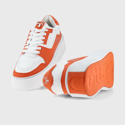 Zapatilla Naranja Mujer 43041