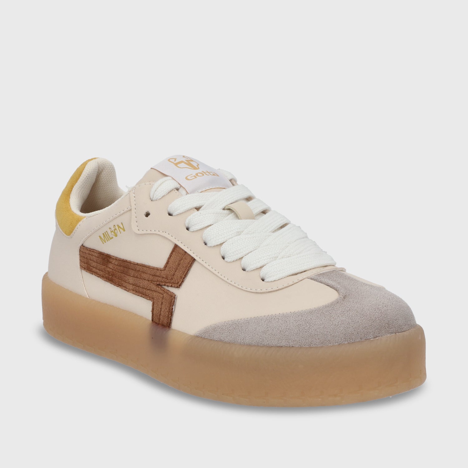 Zapatilla Milan Beige Mujer 53740 - Gotta Perú