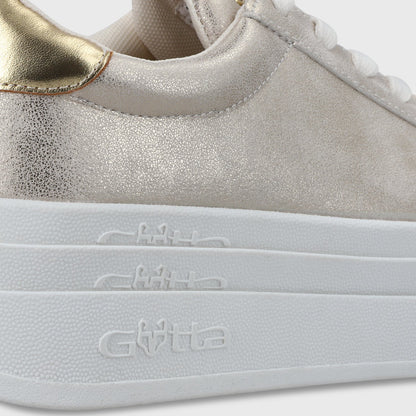 Zapatilla Plataforma Dorada Mujer 53751 - Gotta Perú