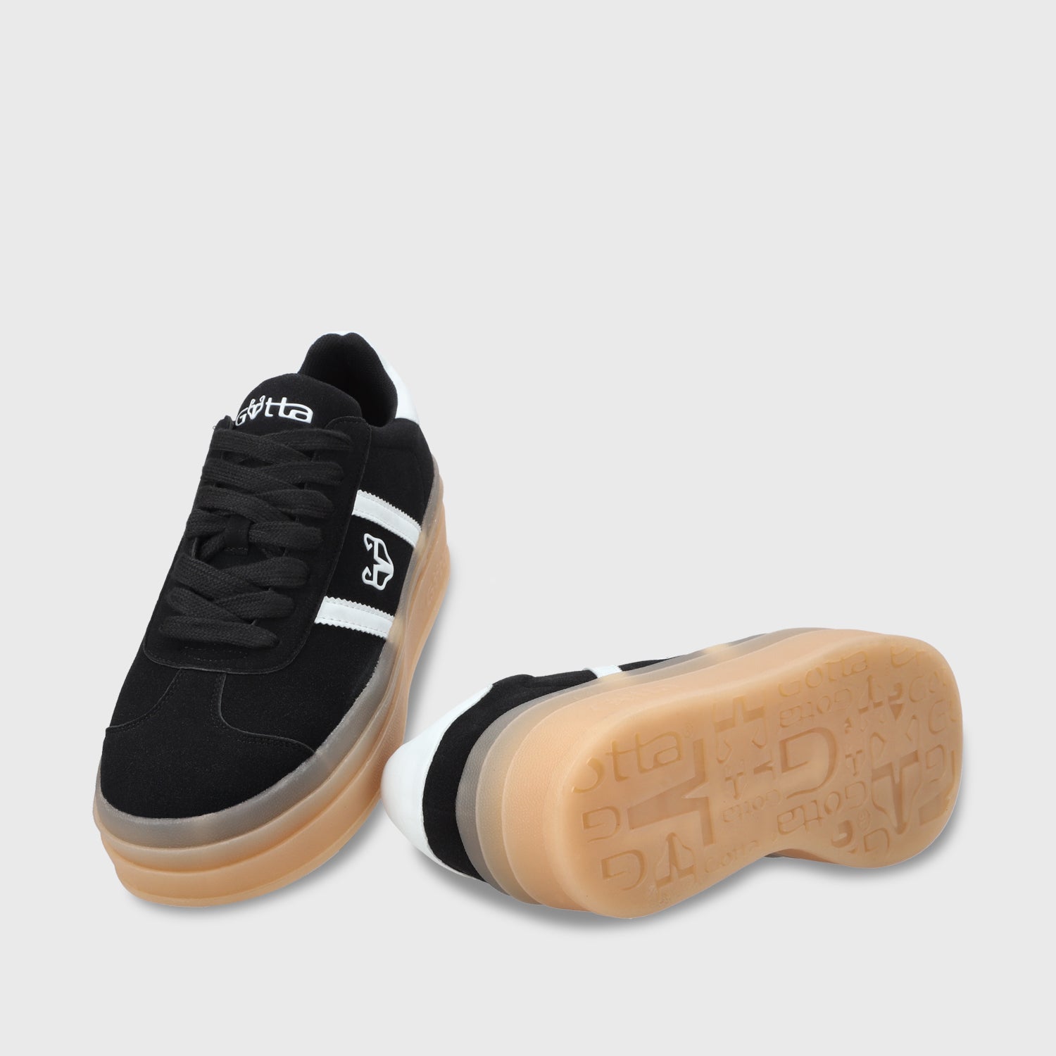 Zapatilla Roma Plataforma Negra Mujer 53750 - Gotta Perú