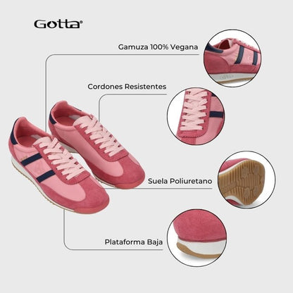Zapatilla Rosada Mujer 53770 - Gotta Perú
